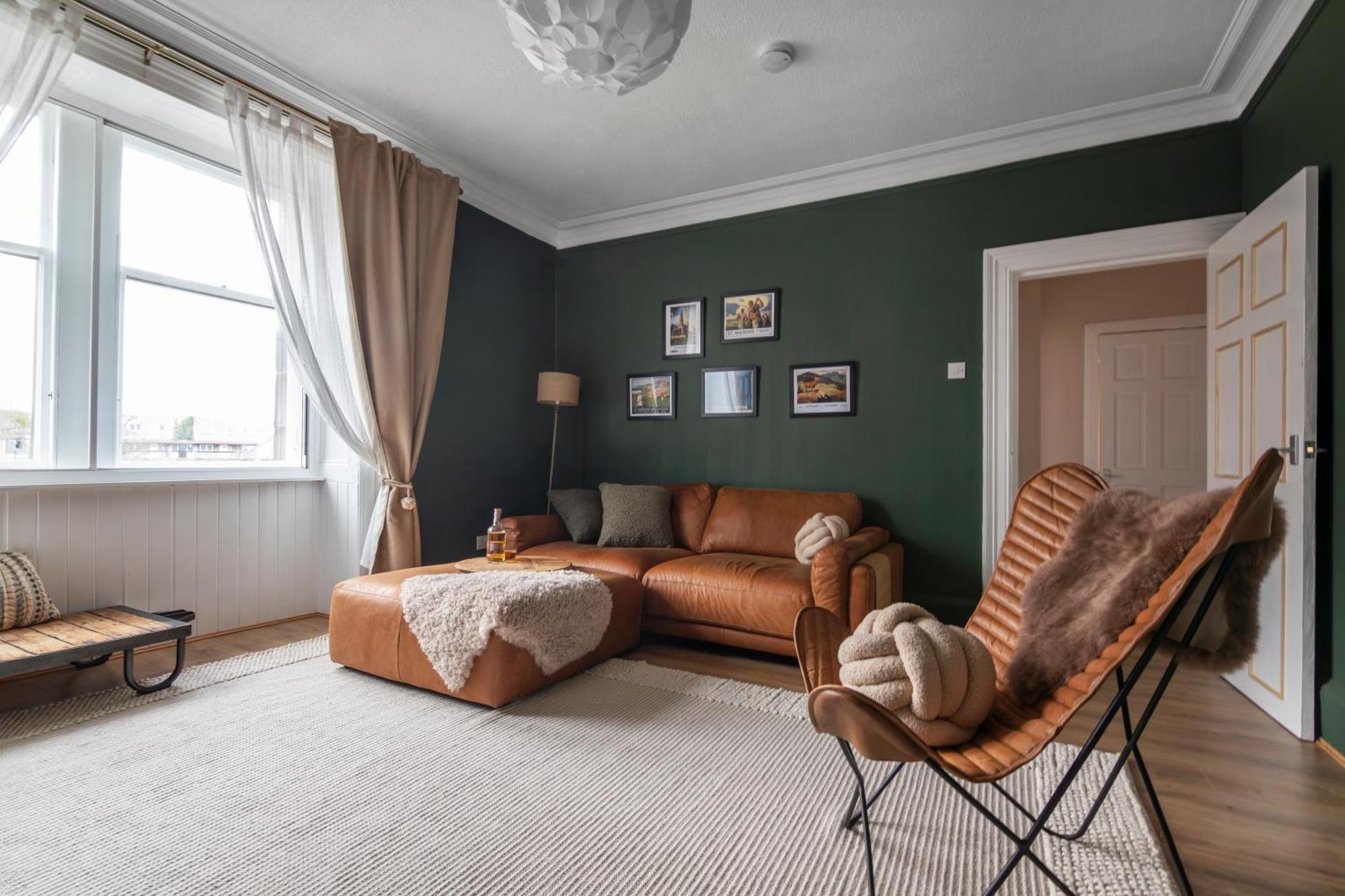 Apartmán Trendy 2 Bed Flat - Near Airport Broxburn Exteriér fotografie